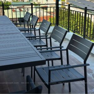 Bộ bàn ghế ngoài trời BKD-VX