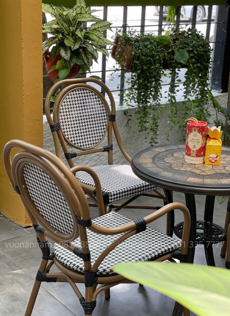 Ghế cafe ngoài trời Ciela GTL-KT18 phong cách Paris Bistro