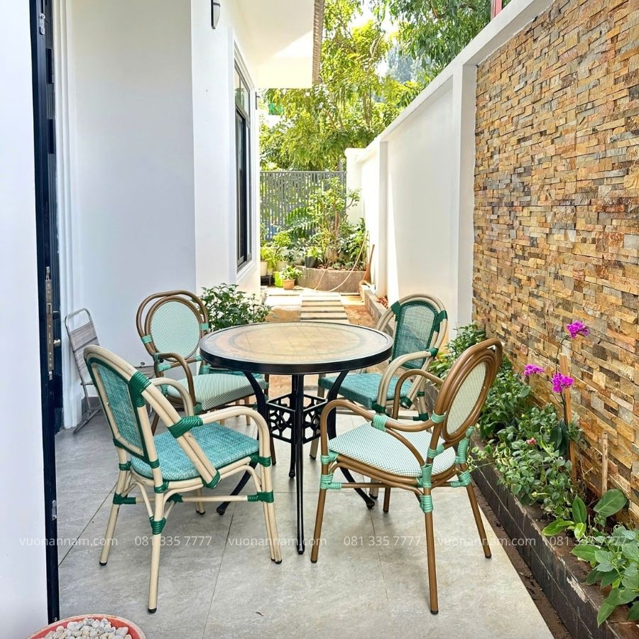 Bộ bàn ghế sân vưởn BC-GC08217X